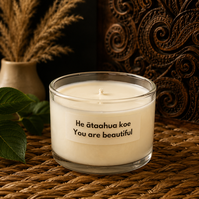 Maori You are beautiful Candle (225g)