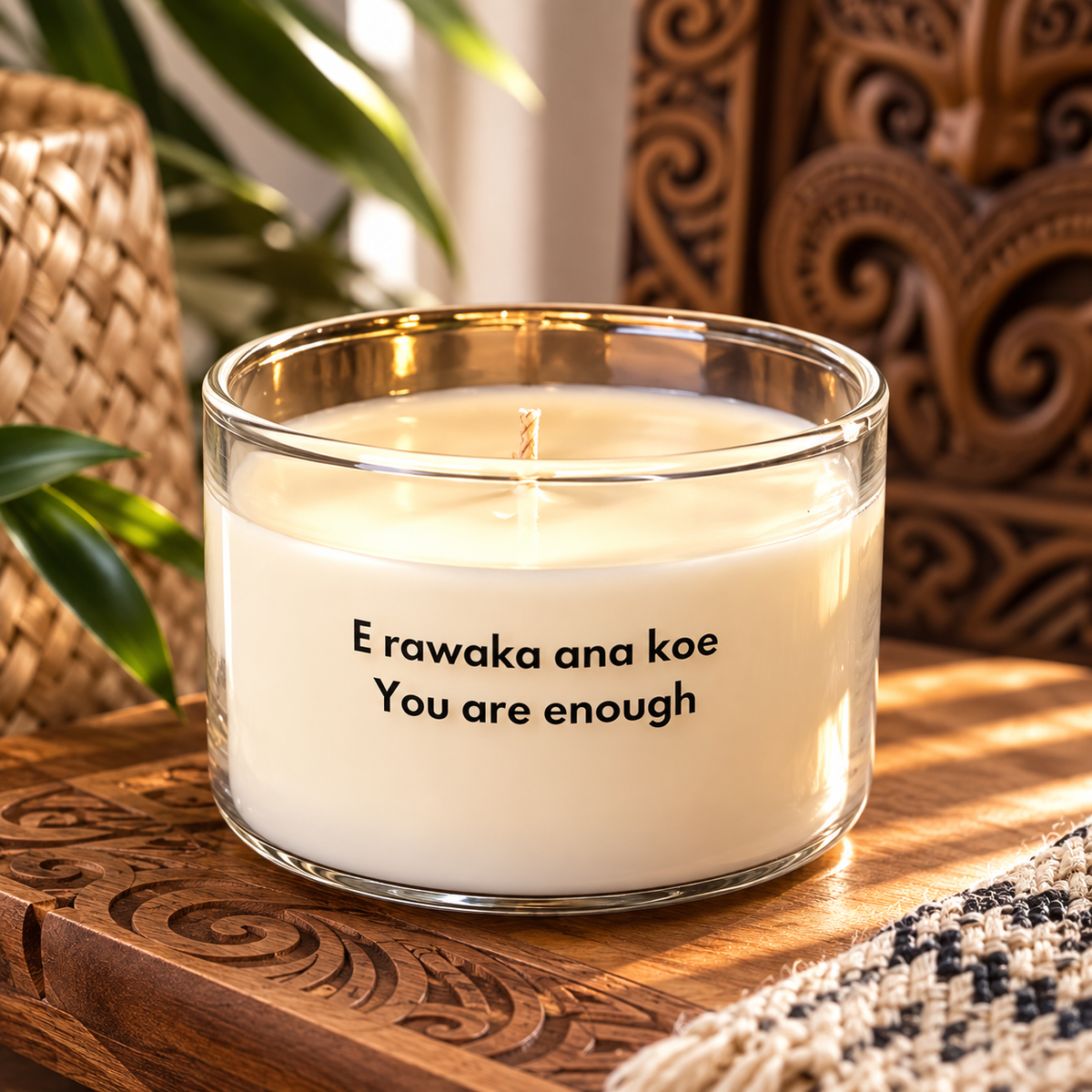 Maori You are enough Candle (225g)