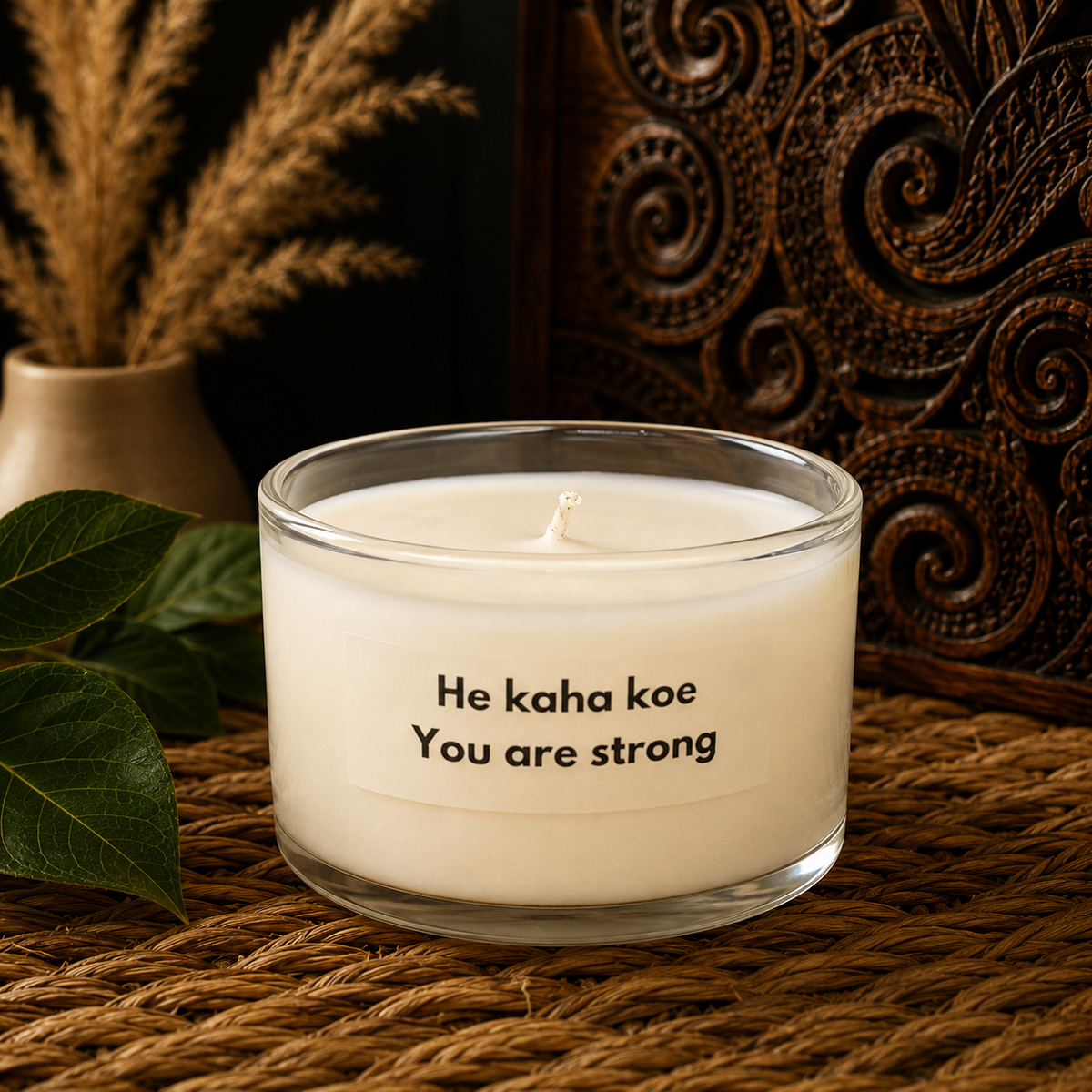 Maori You are strong Candle (225g)