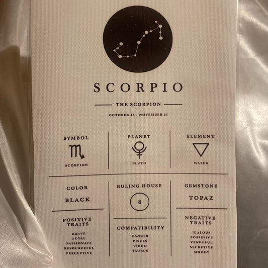 Scorpio Zodiac Chart