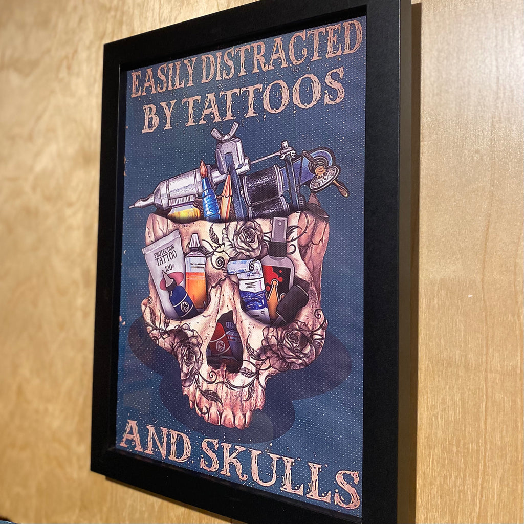 Easily Distracted By Tattoo’s & Skulls