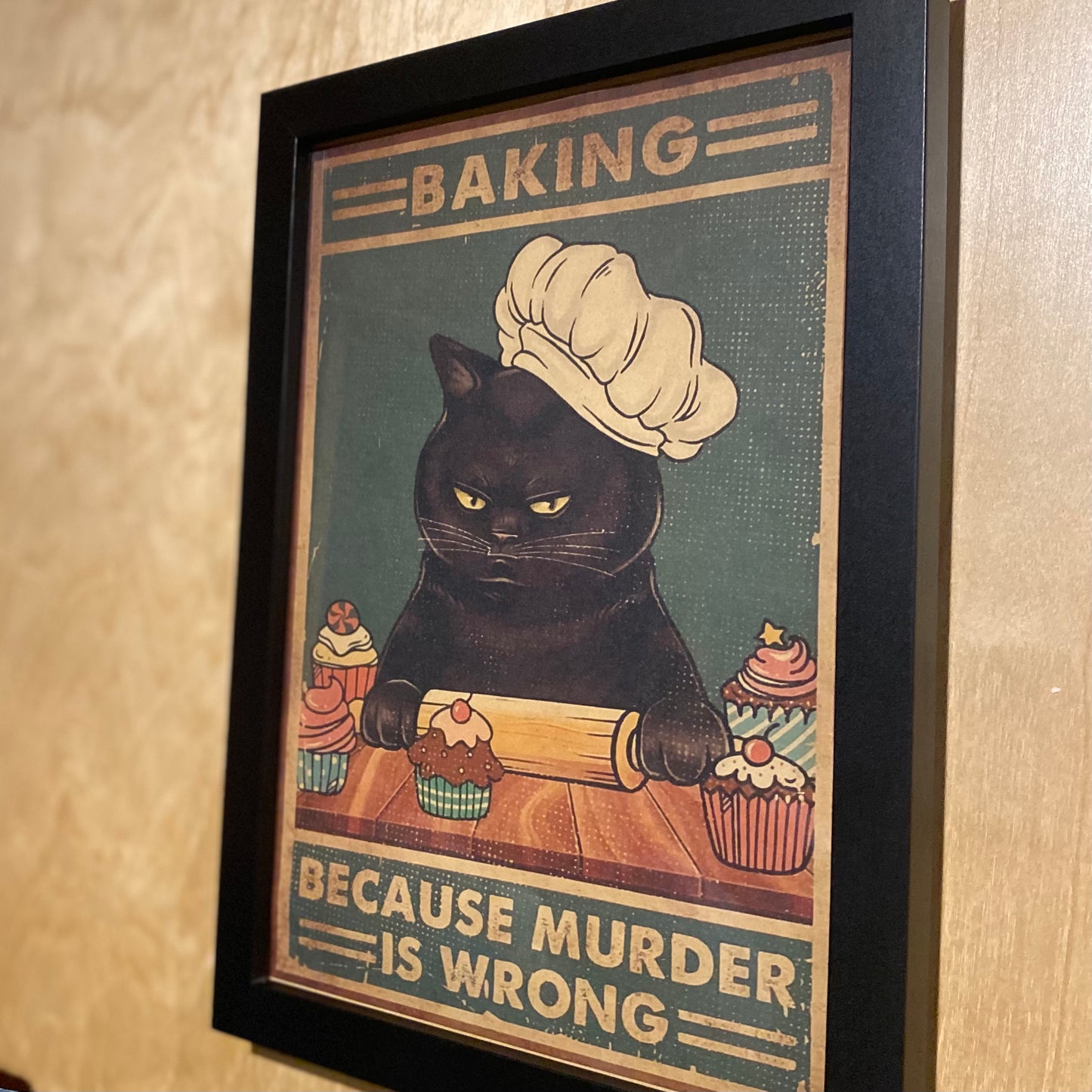 Baking Because Murder Is Wrong