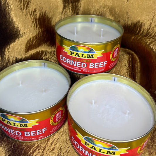 Gold Label Corned Beef Candle