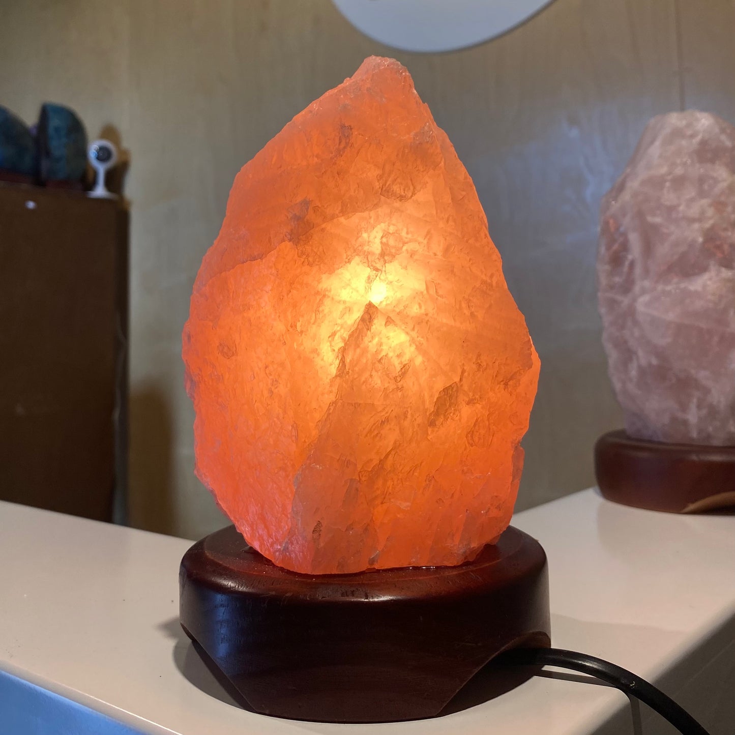 Rose Quartz Lamp