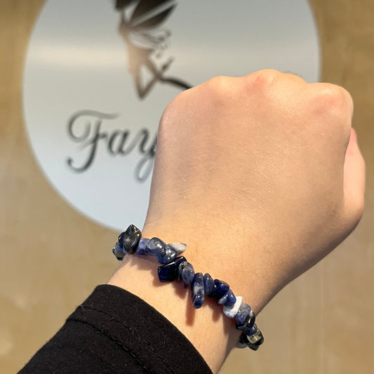 Sodalite Chip Bracelet