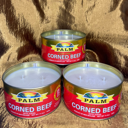 Gold Label Corned Beef Candle