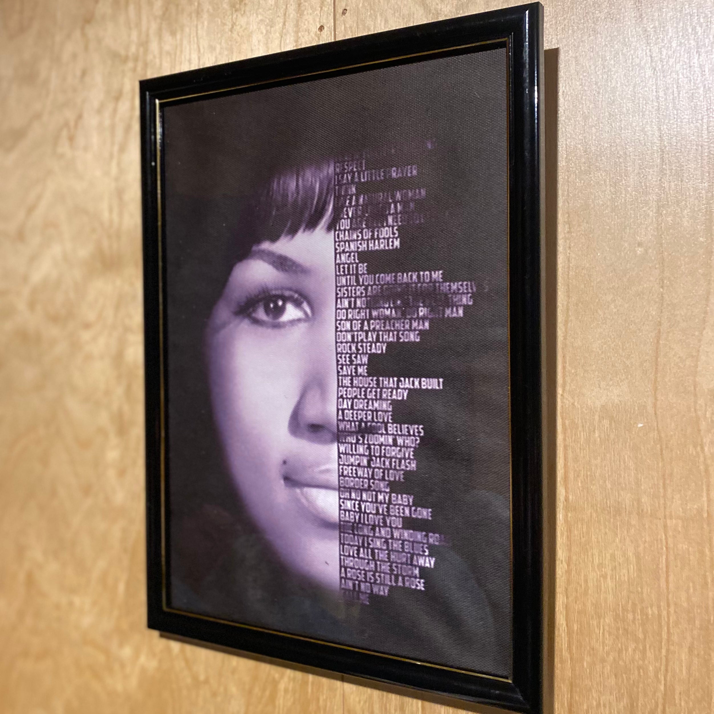 Aretha Franklin Canvas Art