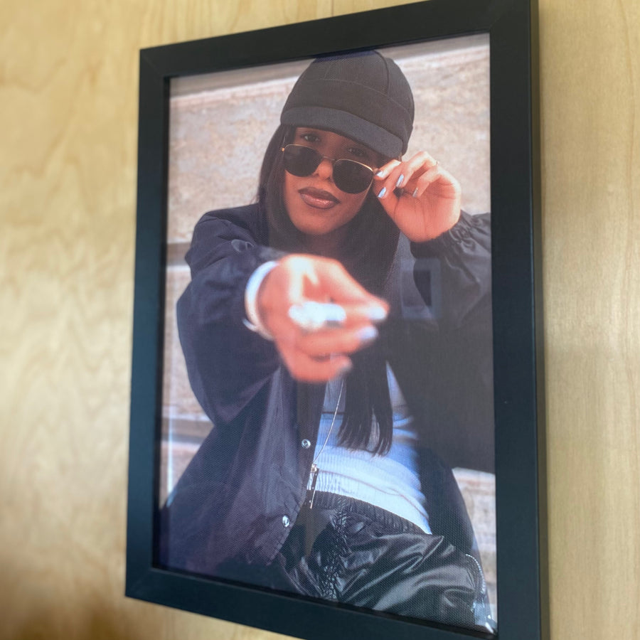 Aaliyah Canvas Art