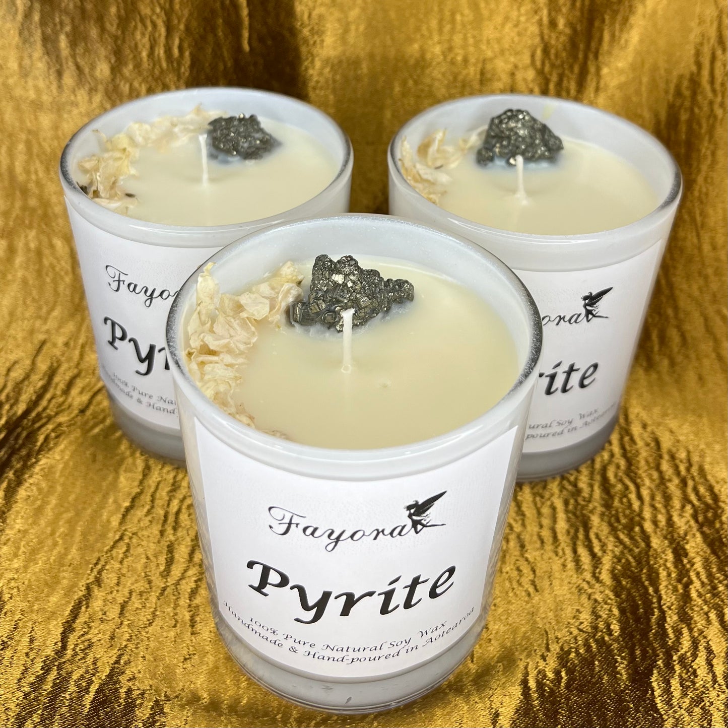 Pyrite Mini Candle
