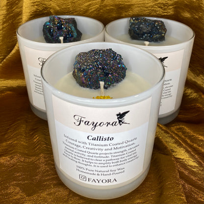 Callisto Crystal Candle