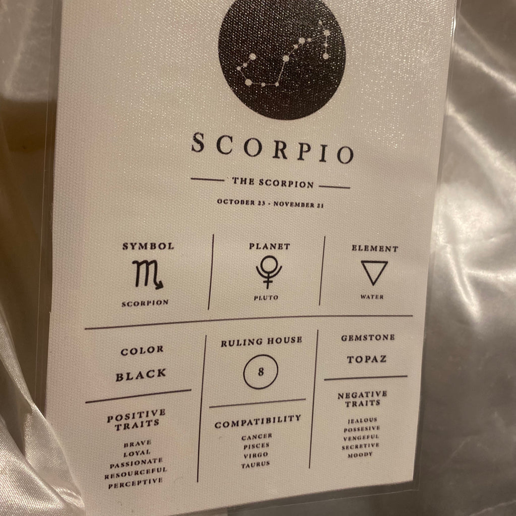 Scorpio Zodiac Chart