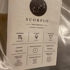 Scorpio Zodiac Chart