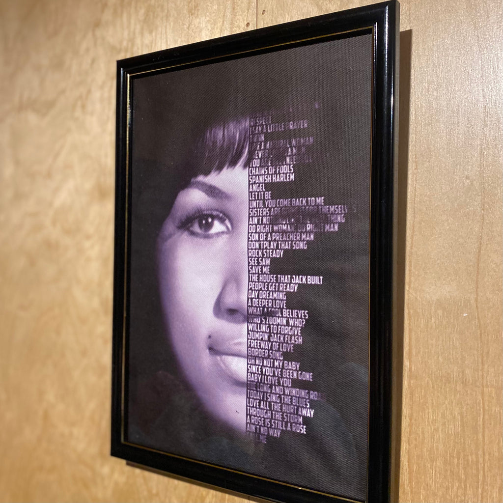 Aretha Franklin Canvas Art