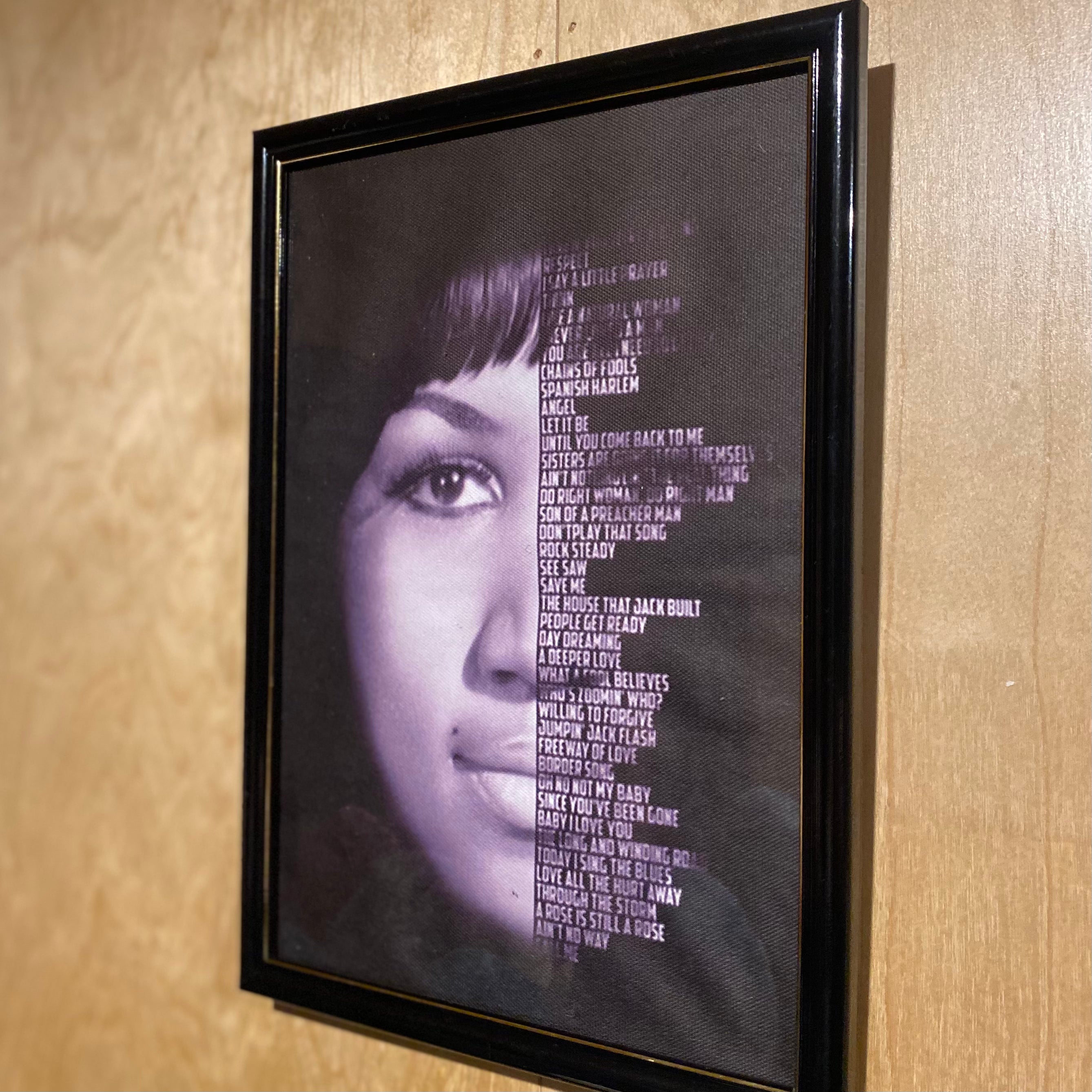 Aretha Franklin Canvas Art