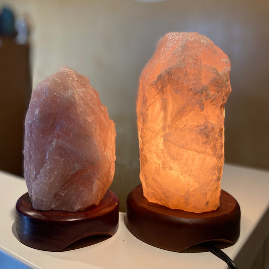 Rose Quartz Lamp