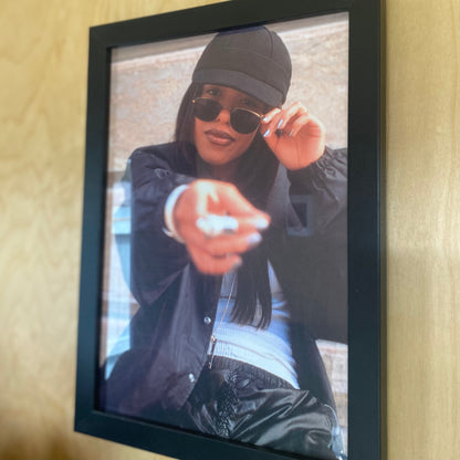 Aaliyah Canvas Art