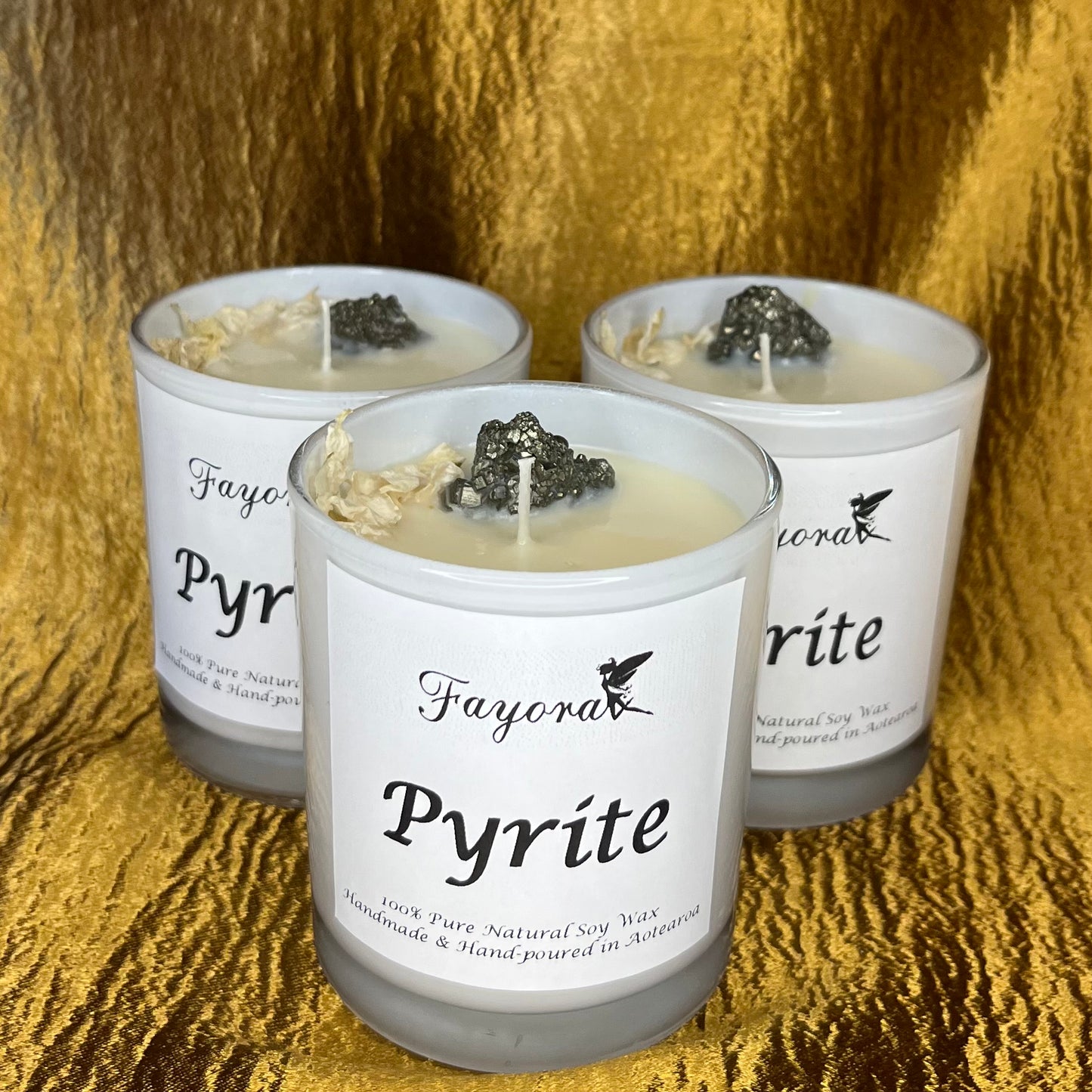 Pyrite Mini Candle