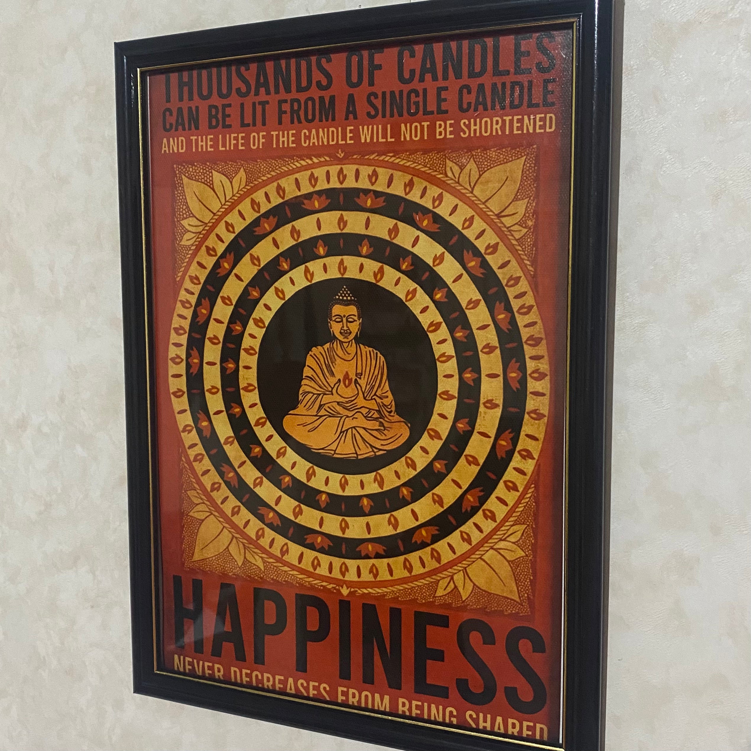 Happiness never decreases from being shared