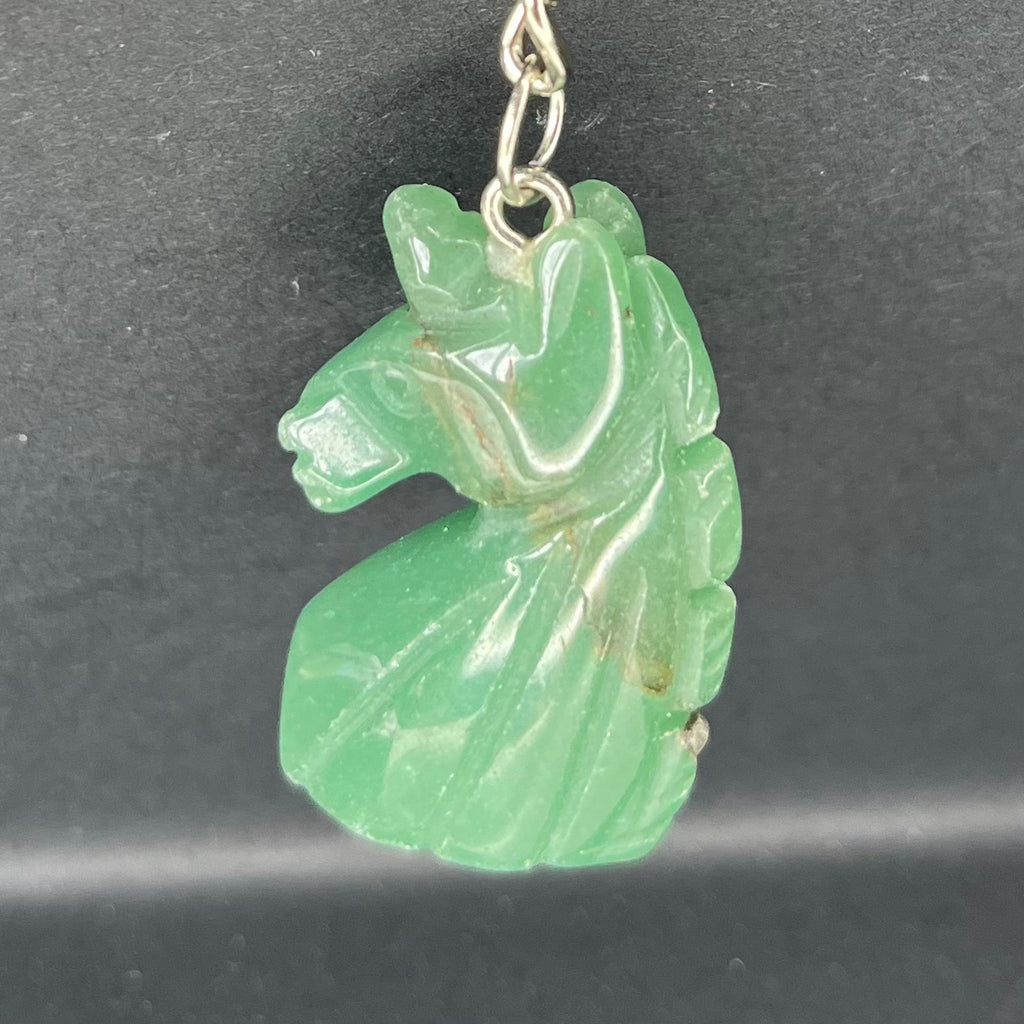 Carved Unicorn Keychain