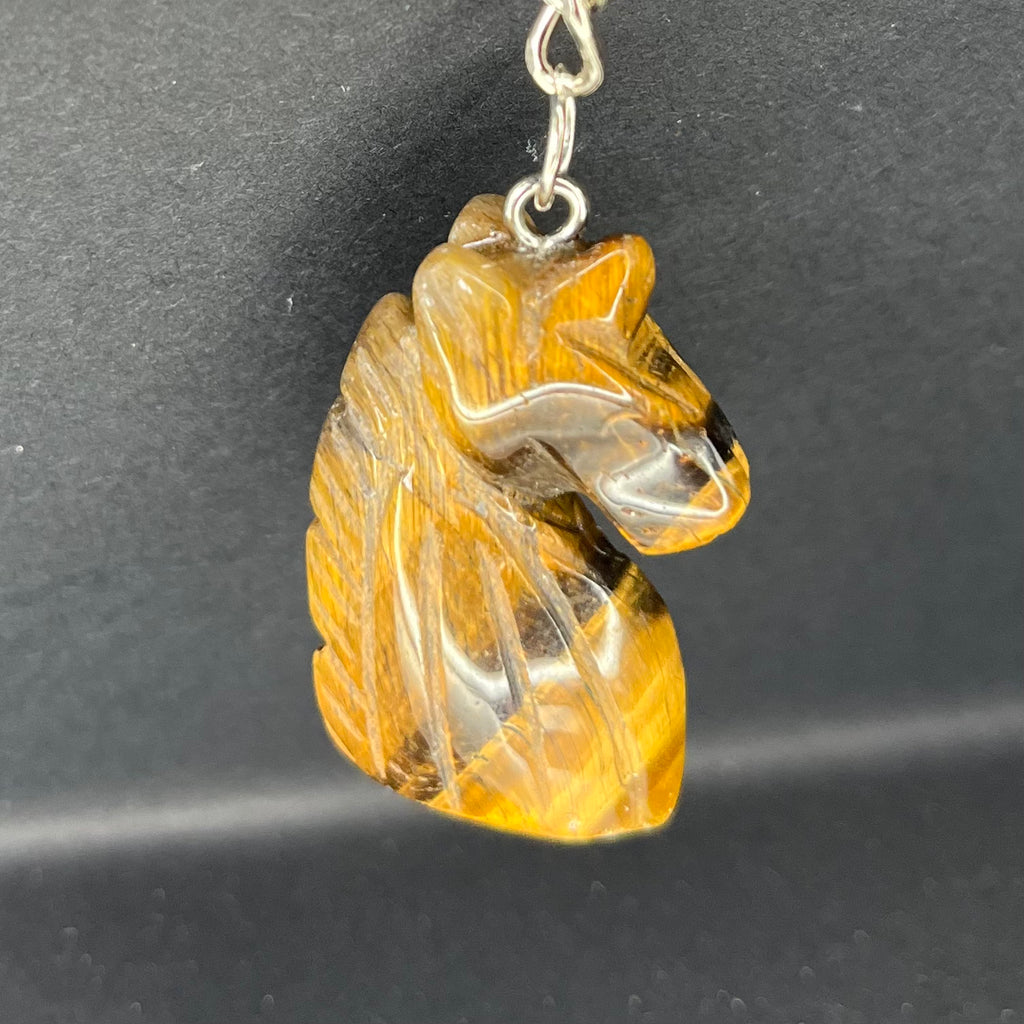 Carved Unicorn Keychain