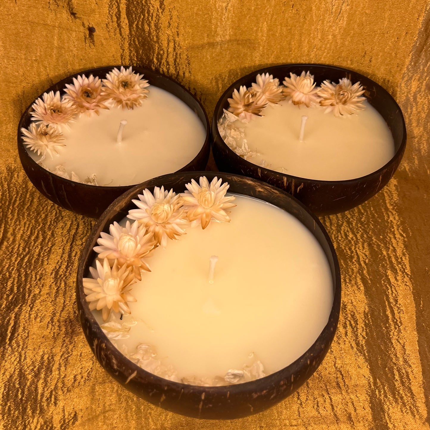 Floral Royalty Coconut Candle