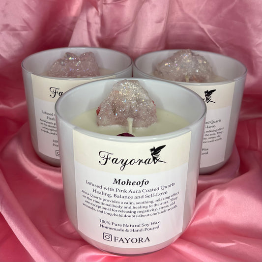 Moheofo Crystal Candle