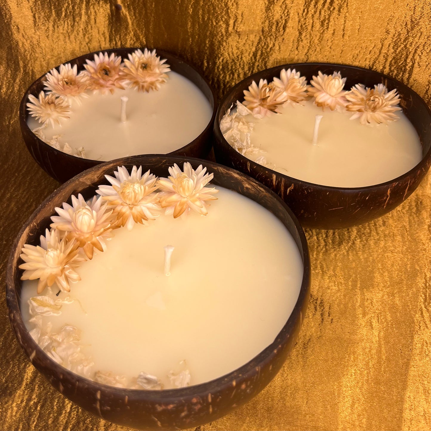 Floral Royalty Coconut Candle