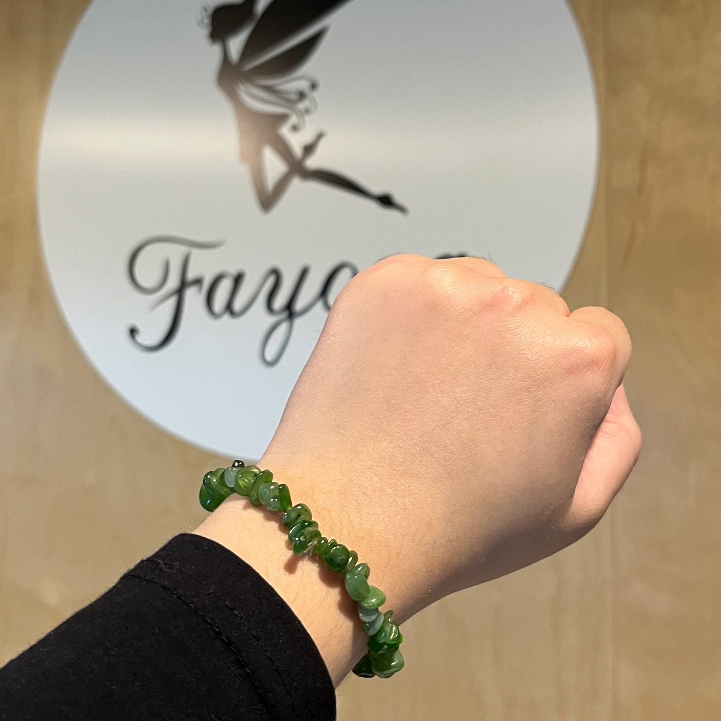 Jade Chip Bracelet