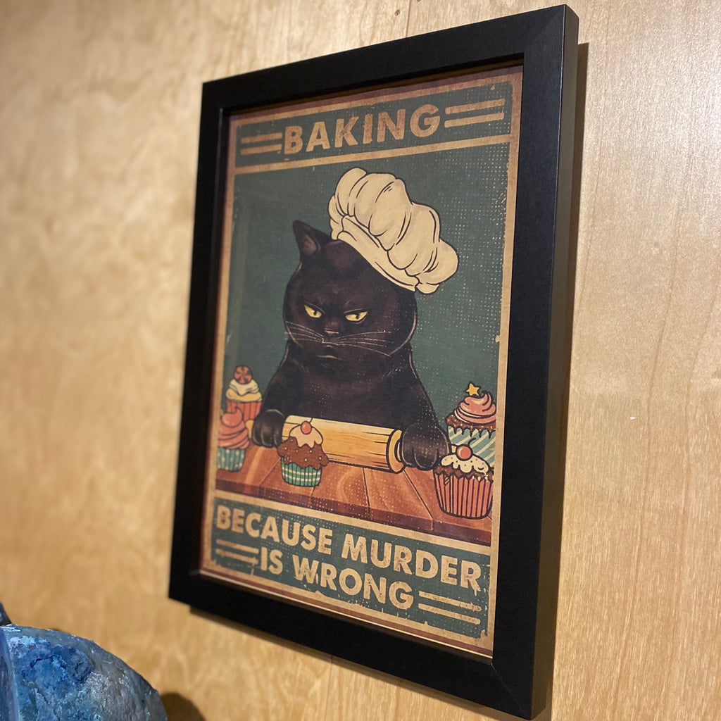 Baking Because Murder Is Wrong