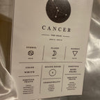 Cancer Zodiac Chart