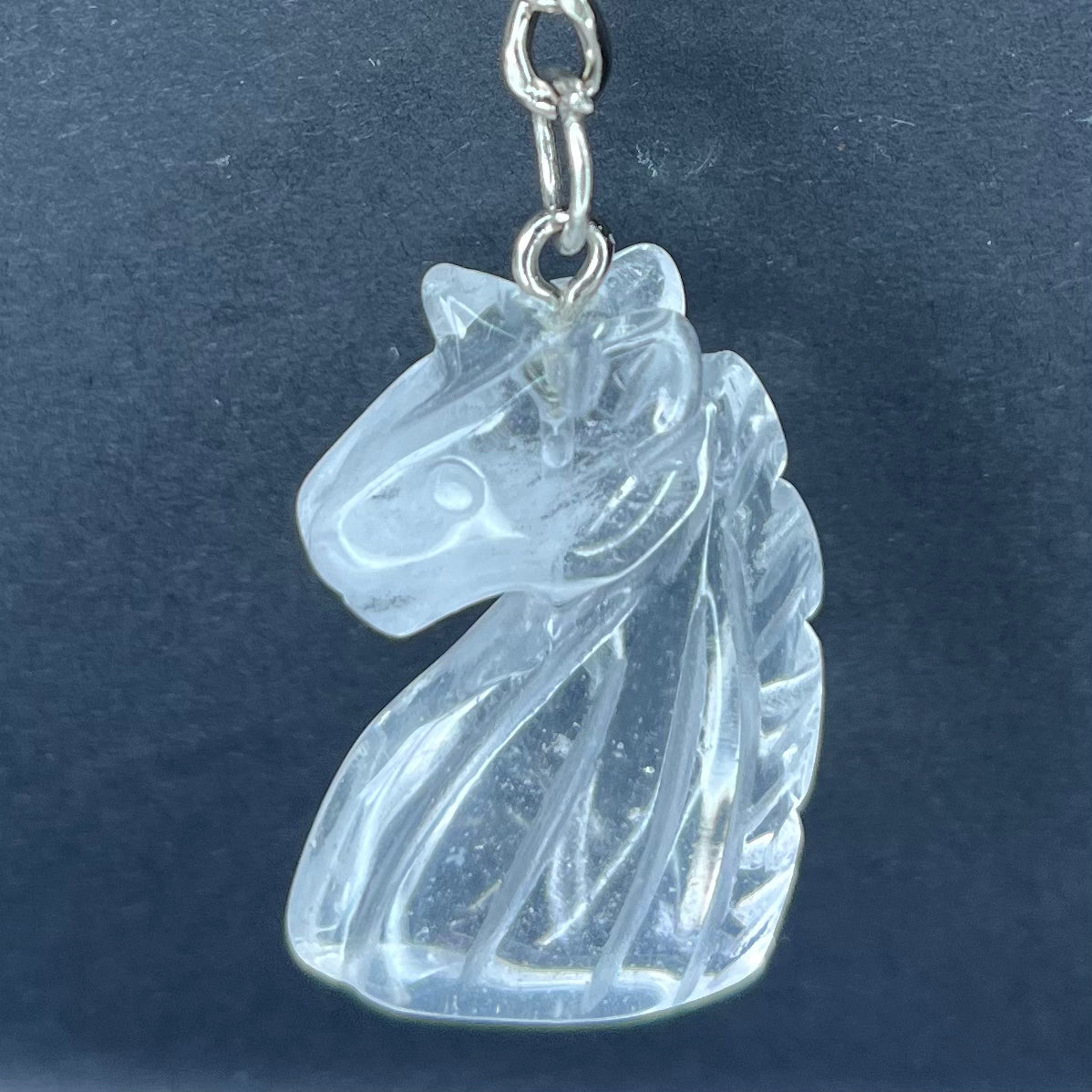 Carved Unicorn Keychain